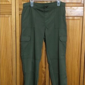 Justice size 12 Plus green joggers